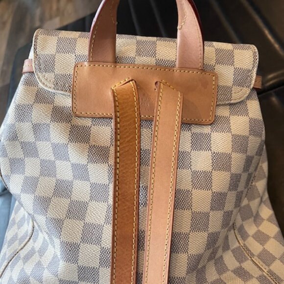 Louis Vuitton Damier Azur Sperone Backpack AUTHENTIC! - Picture 3 of 15